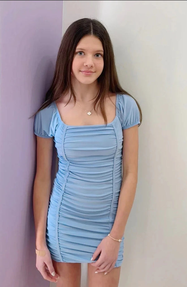 Amelia Dress Light Blue