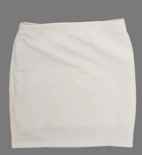 Bandage Skirt White