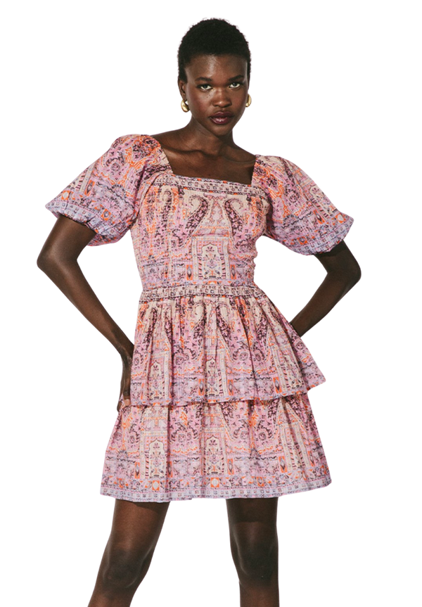 Sidney Mini Dress Mahal Print