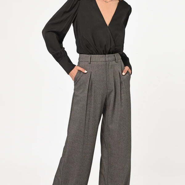 STANLEY WIDE LEG - CHARCOAL - kloTH