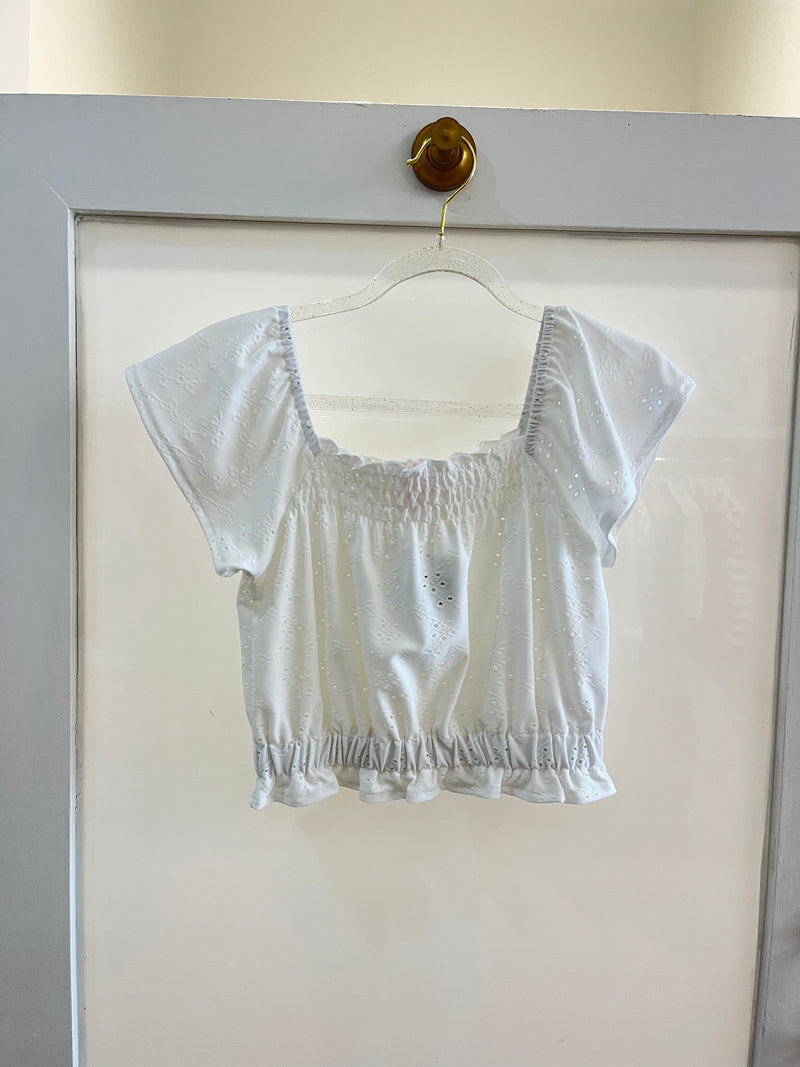 S/S Top White