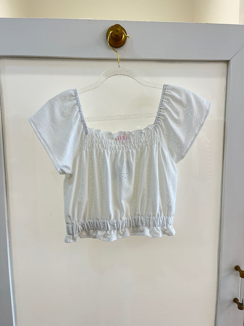 S/S Top White