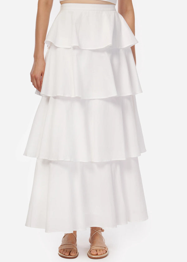 Terra Skirt White