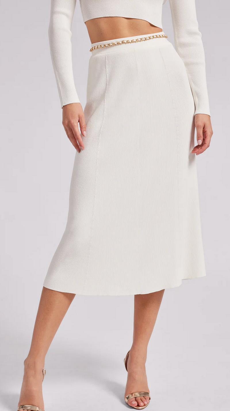 Tiana Skirt White