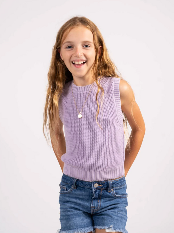 Torrin Shell Sweater Lavender