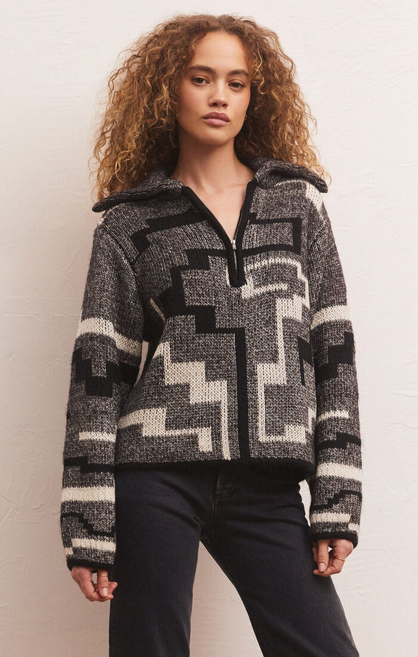 Phoenix Pullover Sweater Black