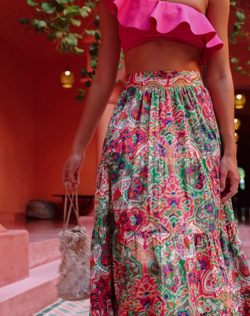 Jacinta Maxi Skirt Panama