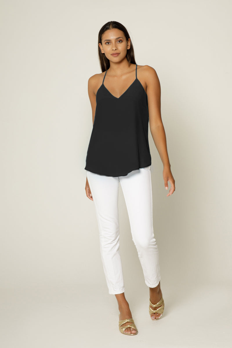 The Must Have Silk Cami Black