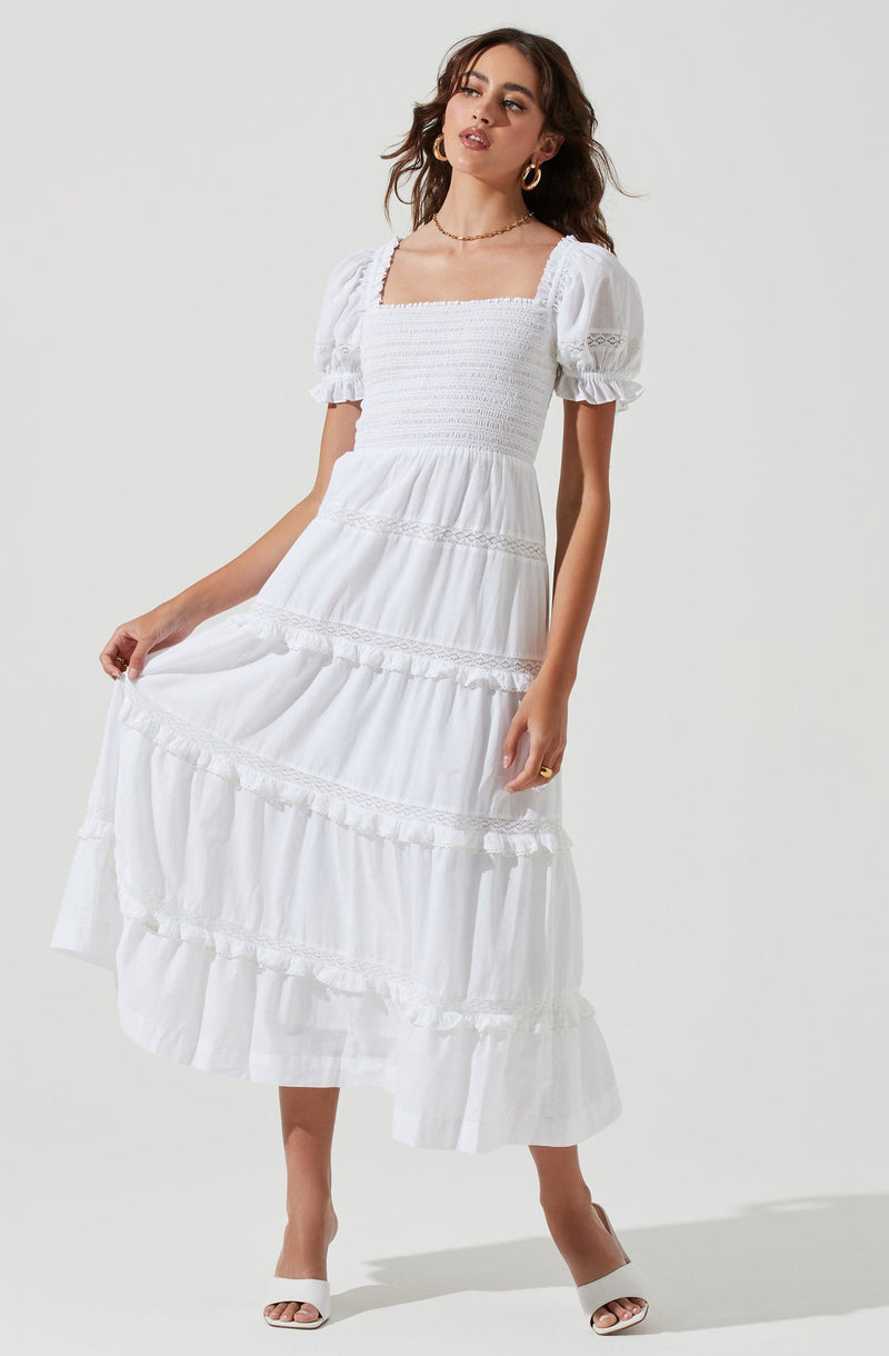 Orla Dress White