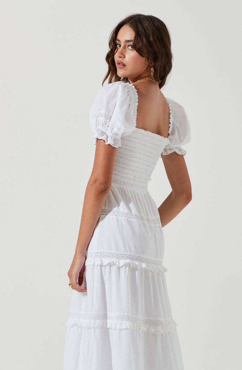 Orla Dress White