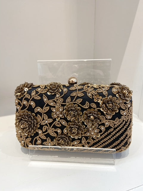 BBL Snap Clutch Black/Gold