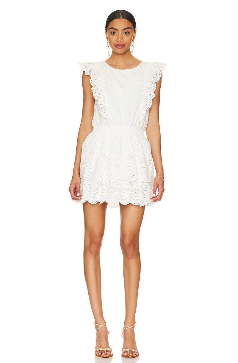 Jayda Dress White
