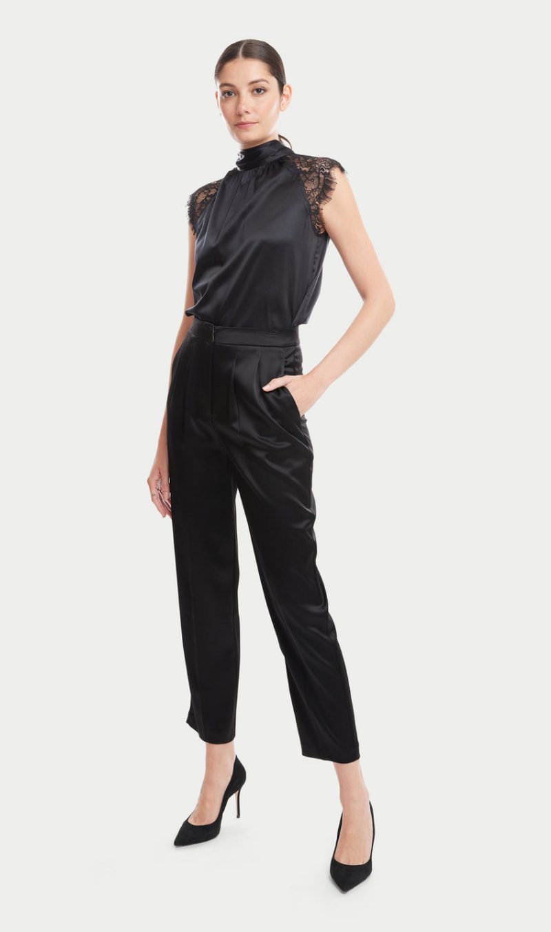 Rachel Halter Blouse Black