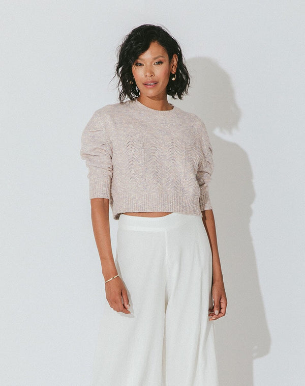Ava Sweater Rose Marled